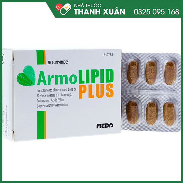 ArmoLipid Plus giảm lượng cholesterol, triglycerid trong máu